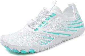Hike Barefoot Shoes Footwear for Women Men, Water with Wide Toe Box, Neuropathy Comfort Wear Shoes, Grounded Non Slip Quick Dry Waterproof Hiking Aqua Swim Beach Drainage, Unisex Outdoor