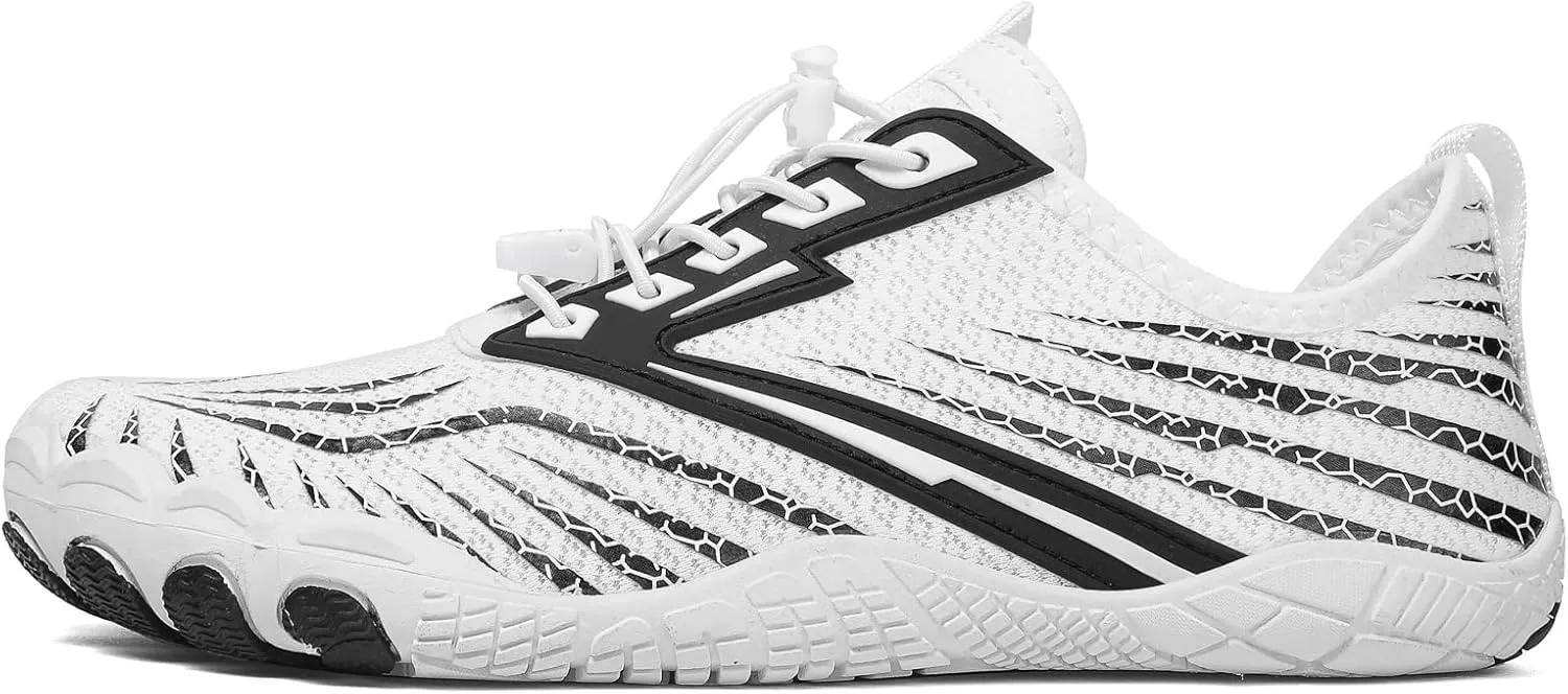 Hike Barefoot Shoes Footwear for Women Men, Water with Wide Toe Box, Neuropathy Comfort Wear Shoes, Grounded Non Slip Quick Dry Waterproof Hiking Aqua Swim Beach Drainage, Unisex Outdoor