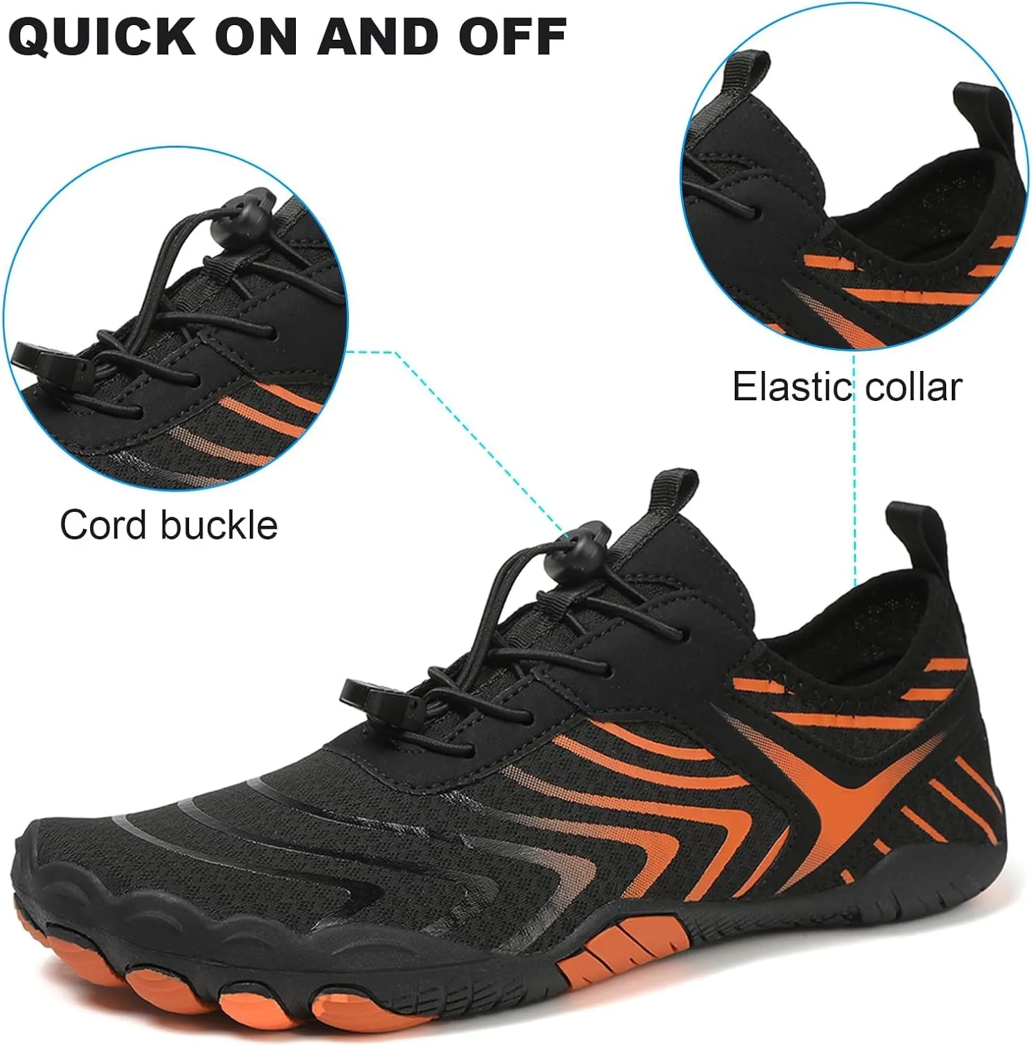 Hike Barefoot Shoes Women Men, Womens Footwear, Healthy & Non-Slip, Trail Running Shoes with Wide Toe and Zero Drop, for Both Genders, as Grounded Footwear