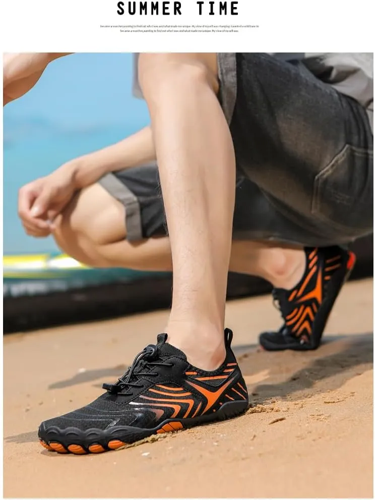 Hike Barefoot Shoes Women Men, Womens Footwear, Healthy & Non-Slip, Trail Running Shoes with Wide Toe and Zero Drop, for Both Genders, as Grounded Footwear