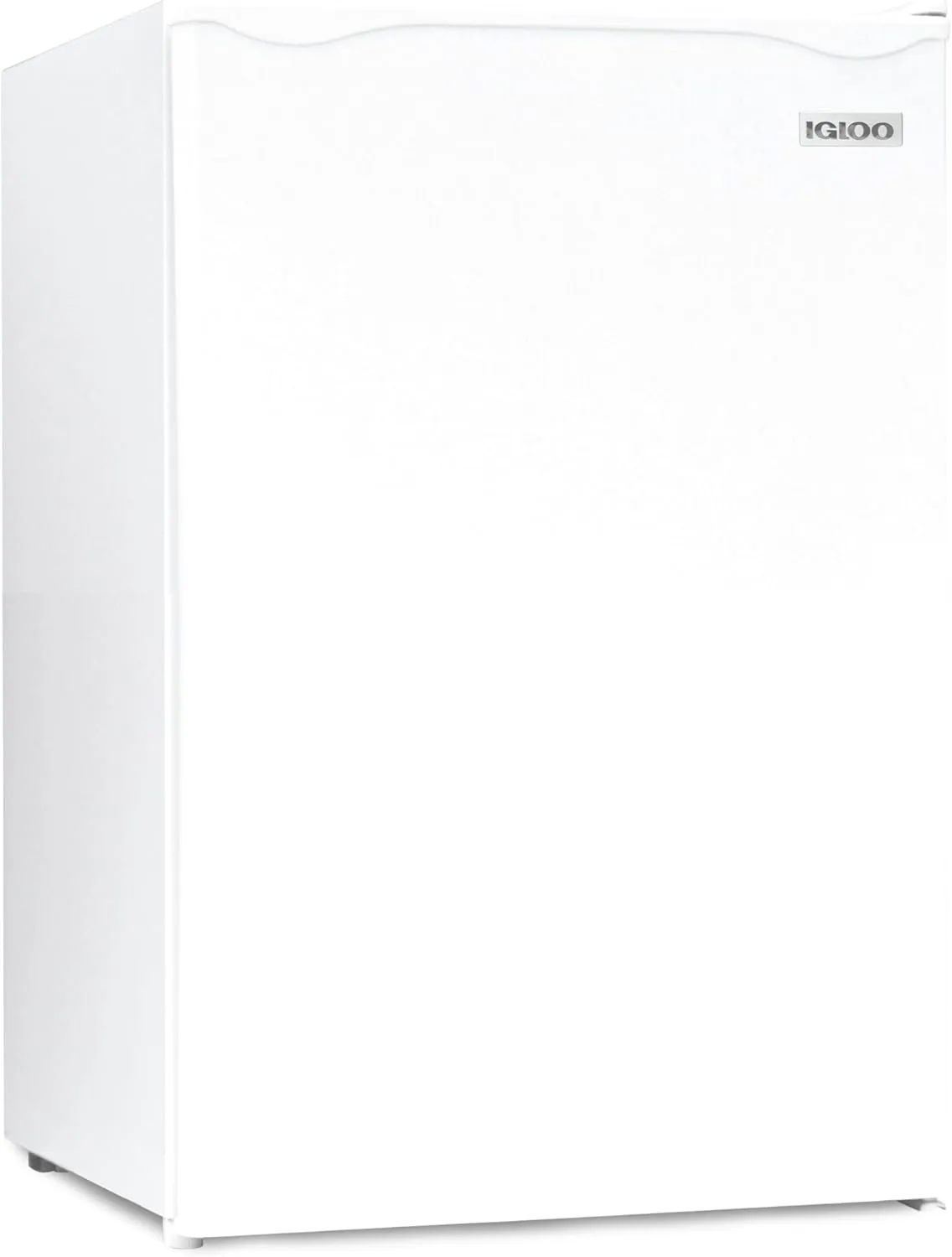 Igloo 2.6 Cu. Ft. Compact Refrigerator with Freezer - Mini Fridge for Dorm, Office, and Bedroom - Includes Adjustable Shelves and 8-Can Dispenser - 2-Liter Storage - White