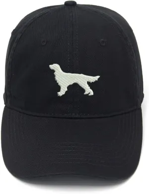 Irish Setter Embroidered Mens Baseball Cap Cotton Washed Baseball Hat
