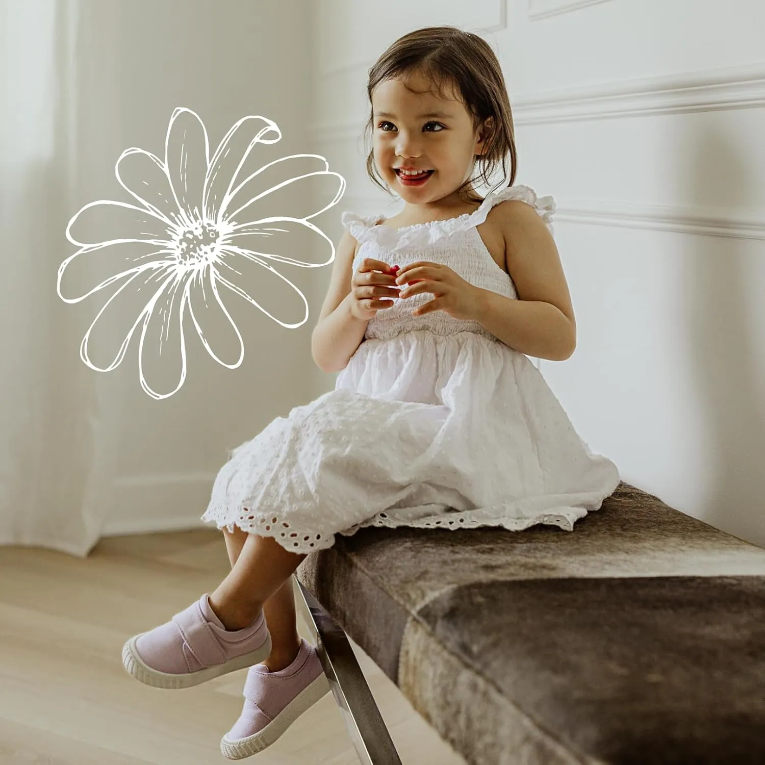 Jack & Lily Kids Canvas Shoes for Girls & Boys - Ideal Baby Shoes for Cuddly Moments & Fun - Ensure Support & Durability with Everyday Wear - Slip-On Shoes to Keep Little Feet Happy