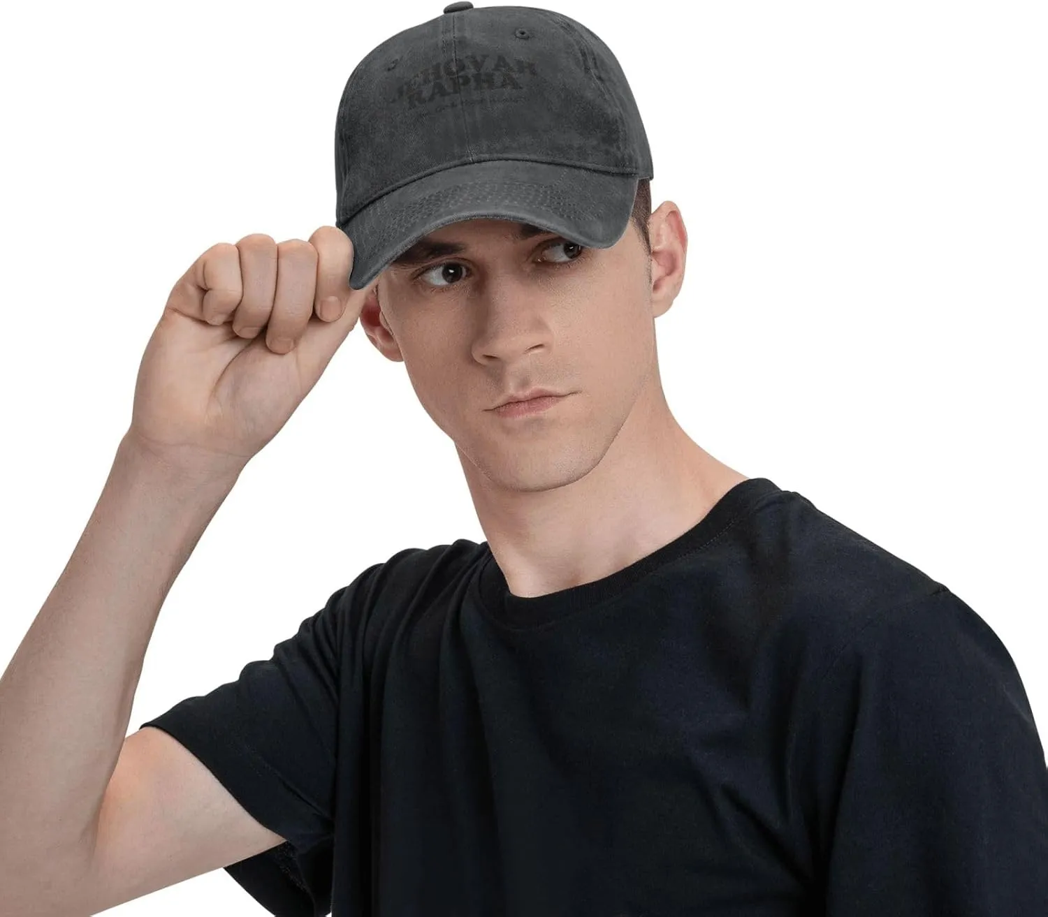 Jehovah Rapha The God Who Heals Baseball Hat Adjustable Classic Dad Hat for Men Women,Black