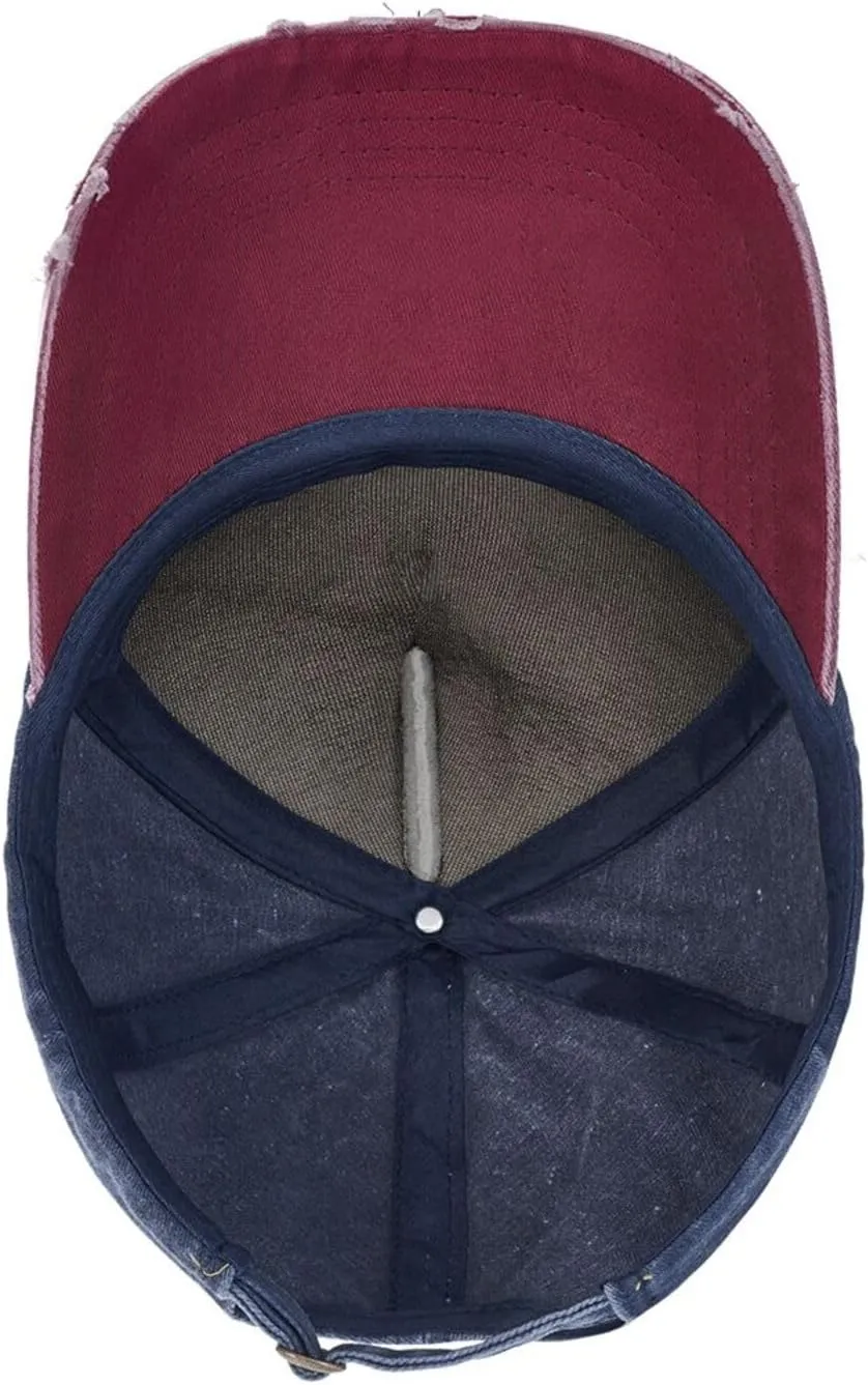 Jehovah Rapha The God Who Heals Baseball Hat Adjustable Low Profile Dad Hat for Men Women,Dark Red