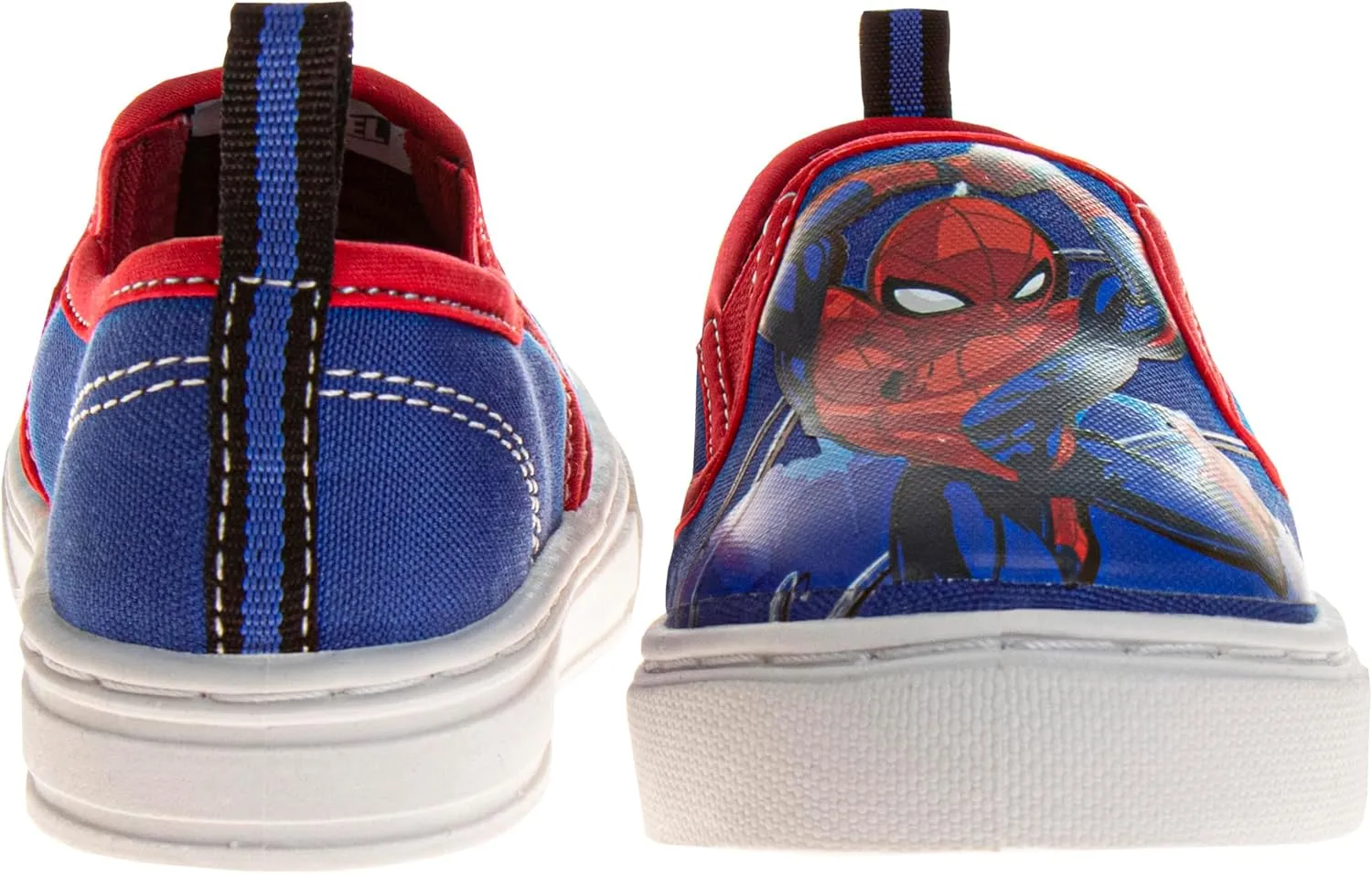 Josmo Kids Favorite Cartoon Characters Low top Slip-On Shoes - Casual Fashion Lowtop Canvas Sneakers for Boys (Sizes: 5-10 Toddlers / 11-13 Little Kid / 1-4 Big Kid)
