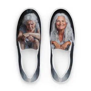 Joyful Sorrow Women’s slip-on canvas shoes