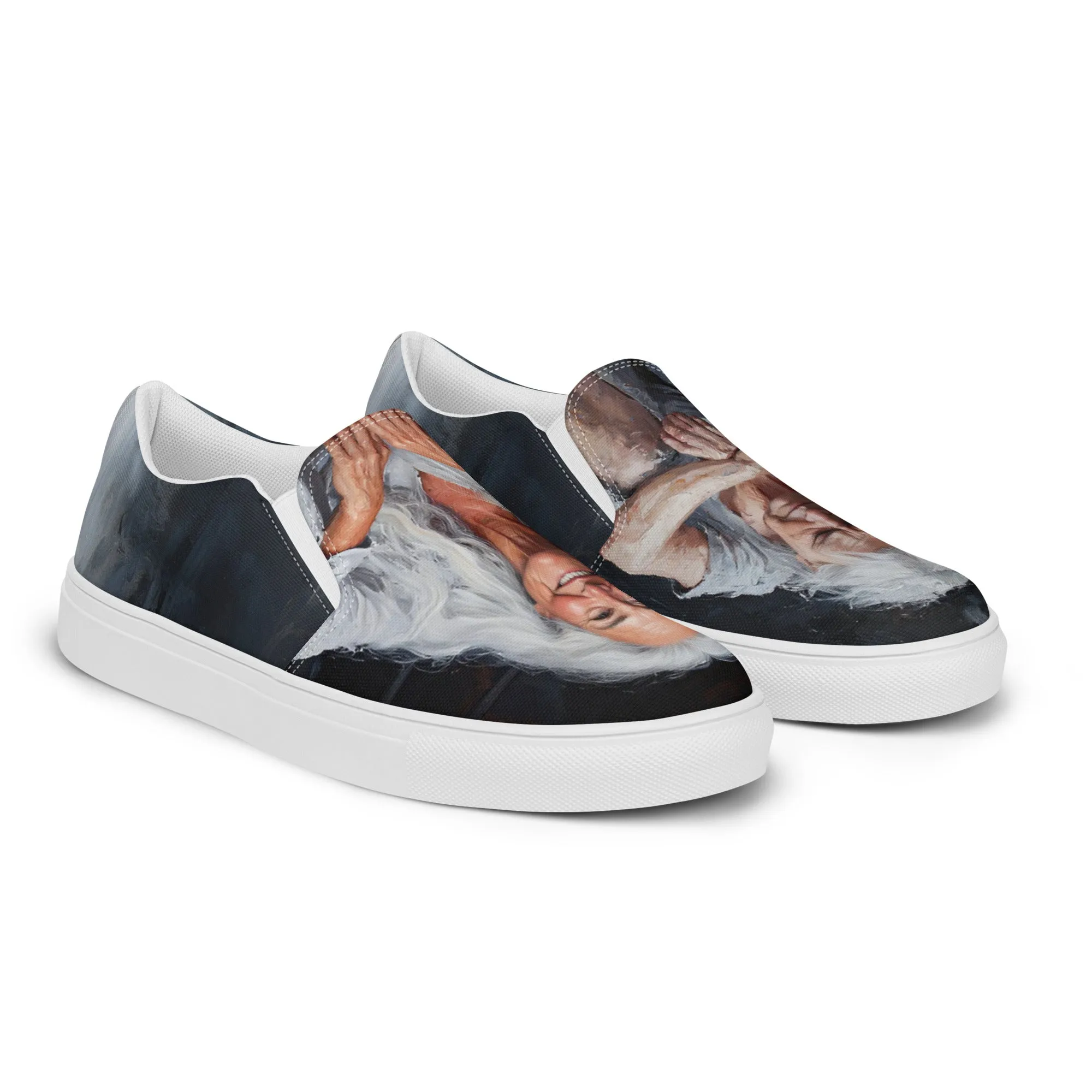 Joyful Sorrow Women’s slip-on canvas shoes