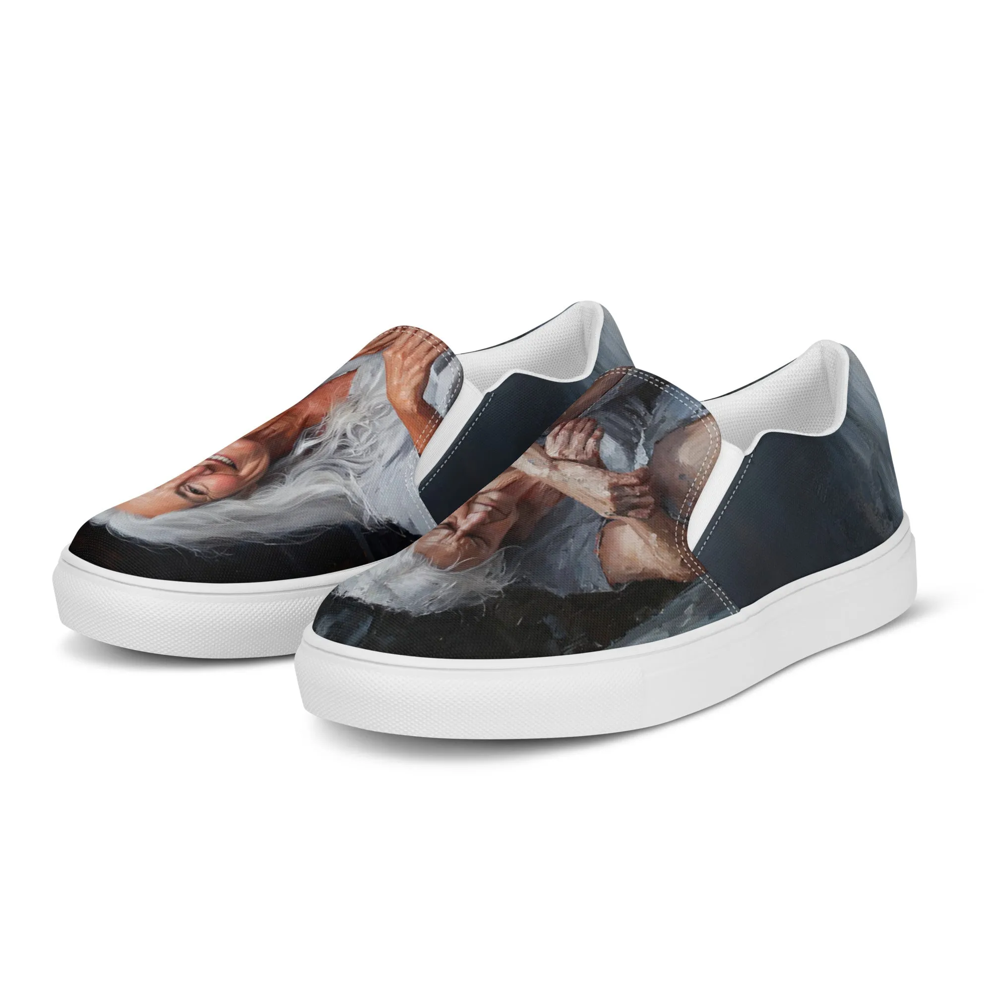 Joyful Sorrow Women’s slip-on canvas shoes