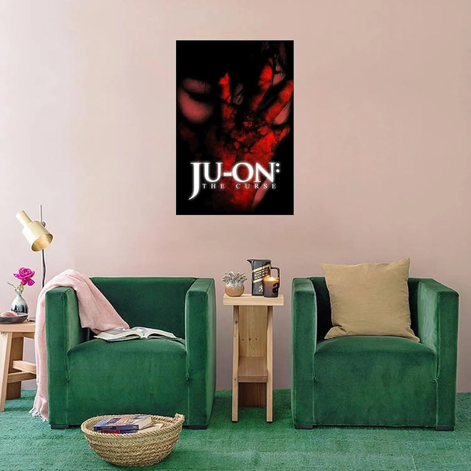 Ju-on The Curse（2） movie Poster Canvas Art Poster And Wall Art Picture Print Modern Family Bedroom Decor Posters 20x30inch(50x75cm)