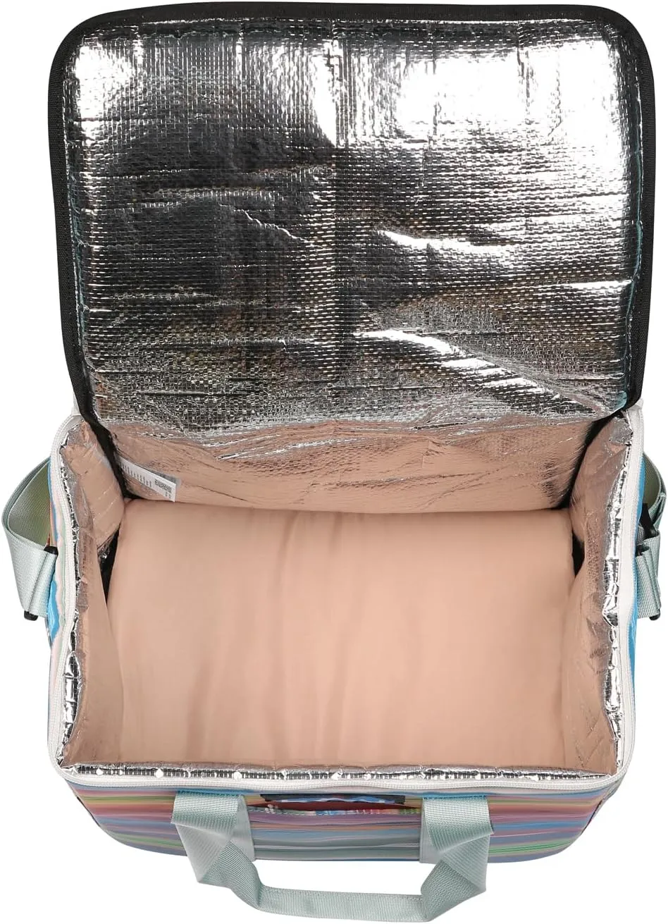 KAVU Pacific Box Insulated Crossbody Leak Proof Cooler Bag