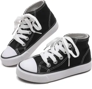 Kids Canvas Shoes Boys and Girls Low Top Slip On Sneakers