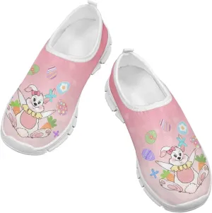 Kids Fashion Athletic Girls Tennis Shoes Lightweight Novelty Slip On Sneakers Holiday Themed Shoes