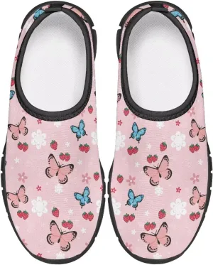 Kids Slip On Shoes Cute Tennis Shoes for Girls Athletic Casual Shoes Fashion US Size 11-2.5