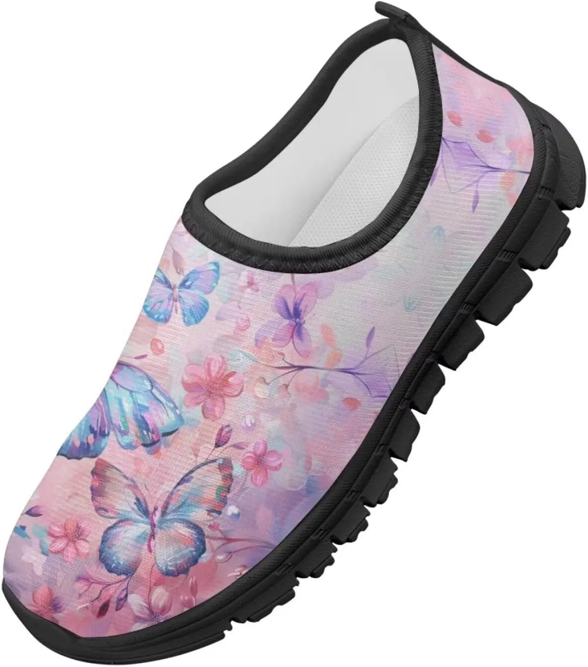 Kids Slip On Shoes Cute Tennis Shoes for Girls Athletic Casual Shoes Fashion US Size 11-2.5