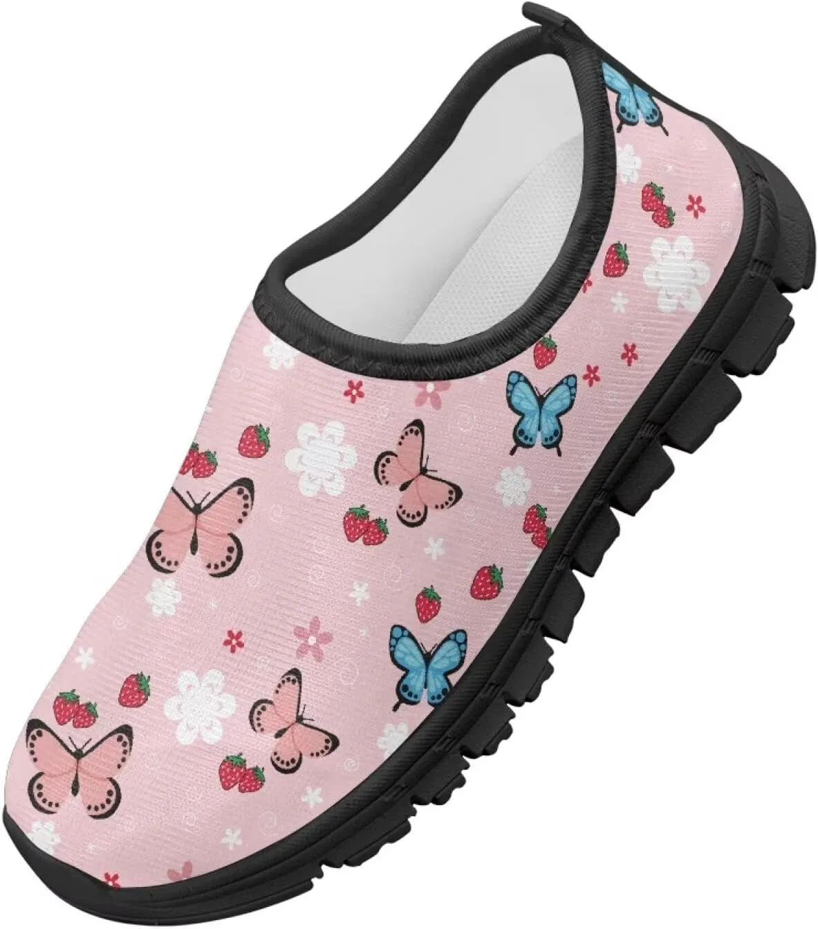 Kids Slip On Shoes Cute Tennis Shoes for Girls Athletic Casual Shoes Fashion US Size 11-2.5