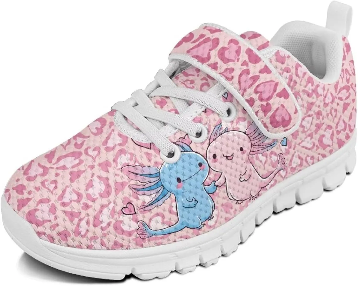 Kids Tennis Gym Shoes Slip On Sneakers Comfy Running Athletic Shoes