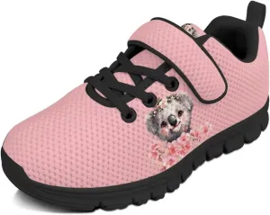 Kids Tennis Shoes Non-Slip Sneakers for Girls Slip On Running Shoes