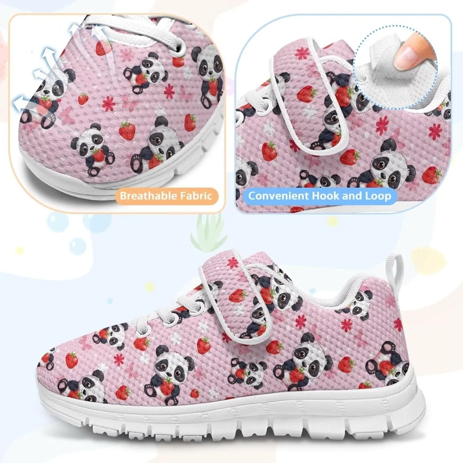 Kids Tennis Shoes School Running Shoes Slip On Sneakers for Boys Girls