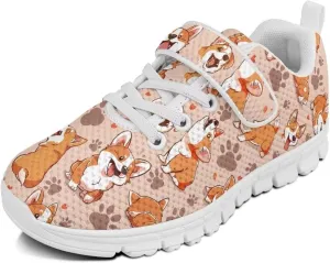 Kids Tennis Shoes School Running Shoes Slip On Sneakers for Boys Girls