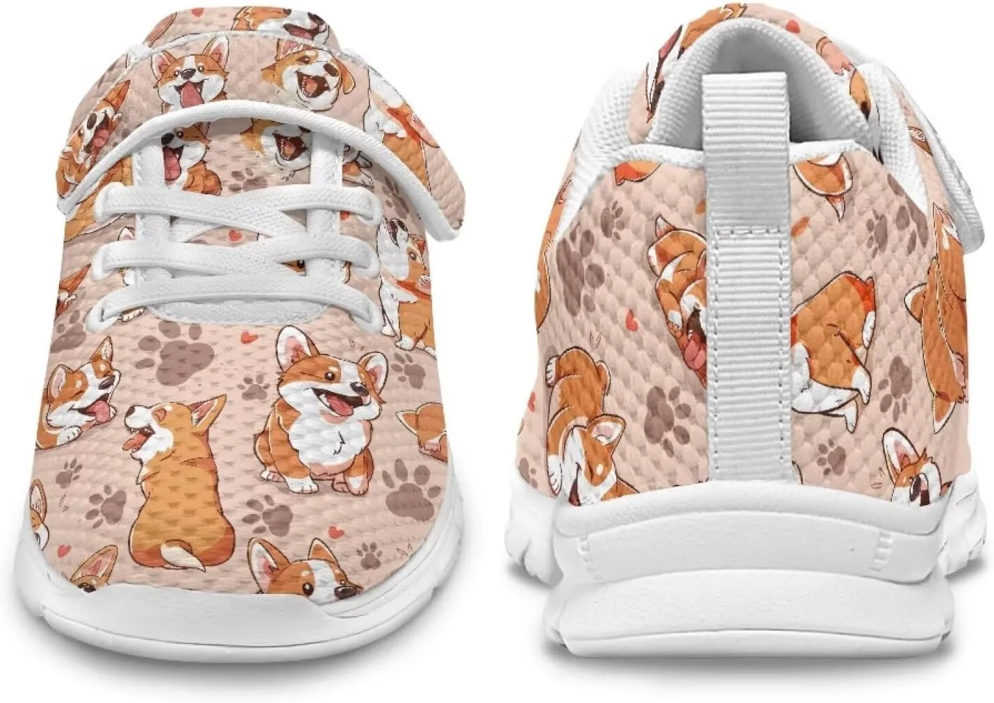 Kids Tennis Shoes School Running Shoes Slip On Sneakers for Boys Girls
