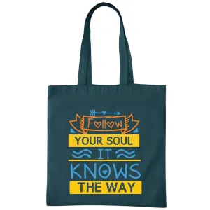 KindnessInspired Gifts to Uplift Yourself and Others Ideal for Anyone On Their Soul Journey Black Multicolor Canvas Tote Bag