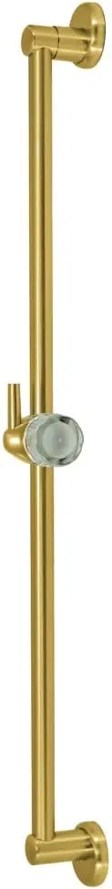 Kingston Brass K180A7 Showerscape Shower Slide Bar, Brushed Brass 26.5 x 1.94 x 1.81