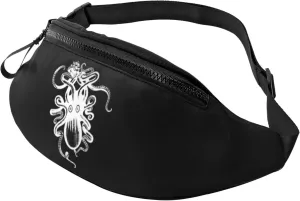 Kraken Rum Octopus Crossbody waist bag, casual chest bag