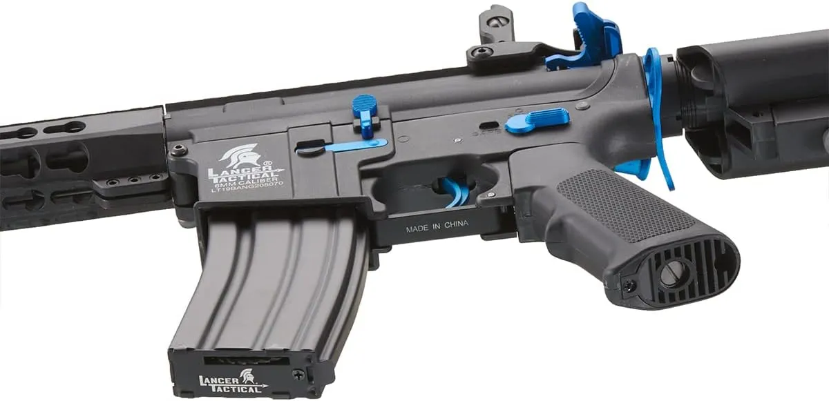 Lancer Tactical Gen 2 10" KeyMod Airsoft AEG w/Crane Stock