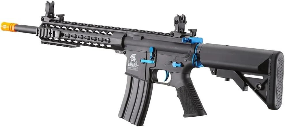 Lancer Tactical Gen 2 10" KeyMod Airsoft AEG w/Crane Stock
