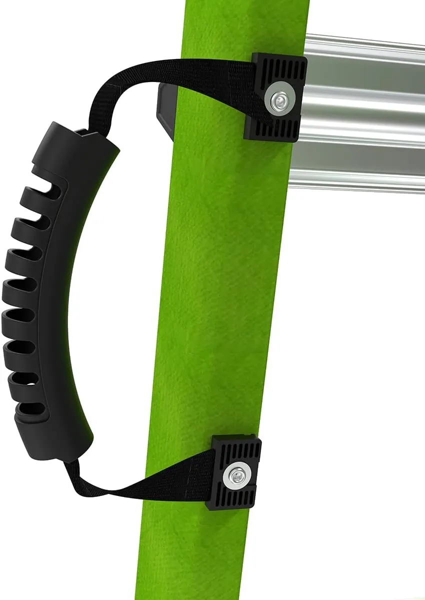 Little Giant Ladder Systems Conquest 2.0 All-Terrain, M22, 22ft, Multi-Position Ladder with Adjustable Outriggers, Fiberglass, Type 1A, 300 lbs Weight Rating, (17102-001)