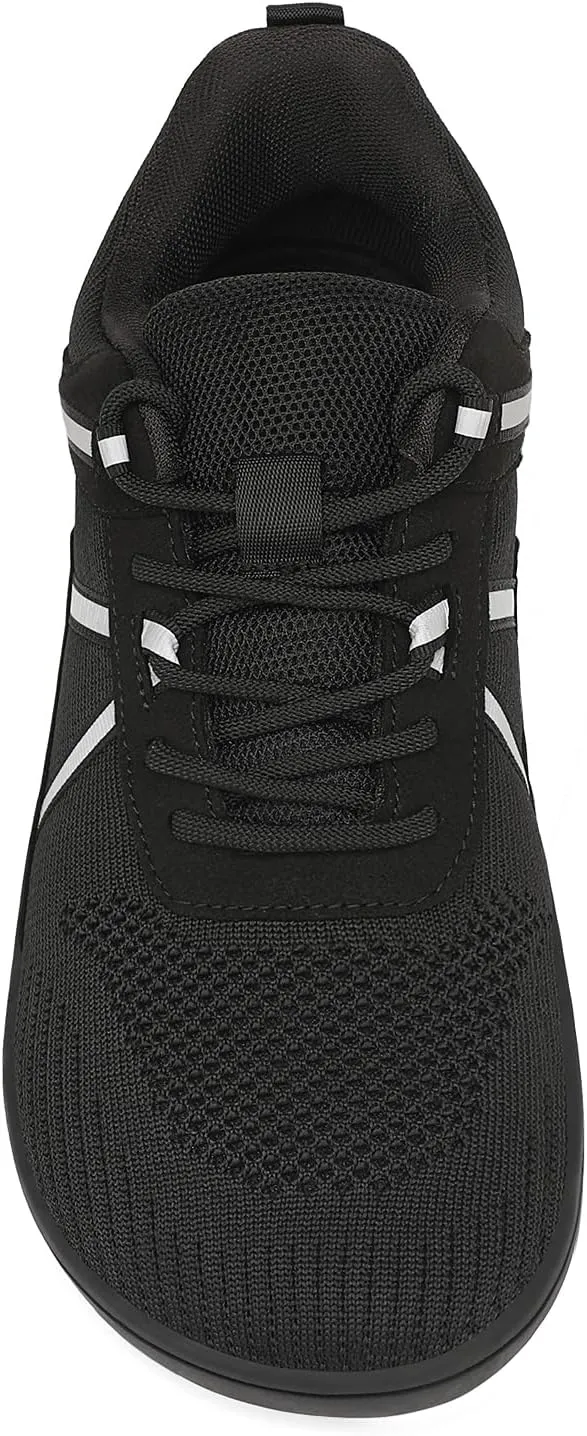 Men's Barefoot Walking Shoes | Wide Toe Box | Minimalist Cross-Trainer | Zero-Drop Sole | Non Slip Gym Workout Trail Running Sneakers