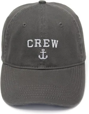 Men's Baseball Caps Crew Anchor Embroidered Dad Hat Washed Cotton Hat