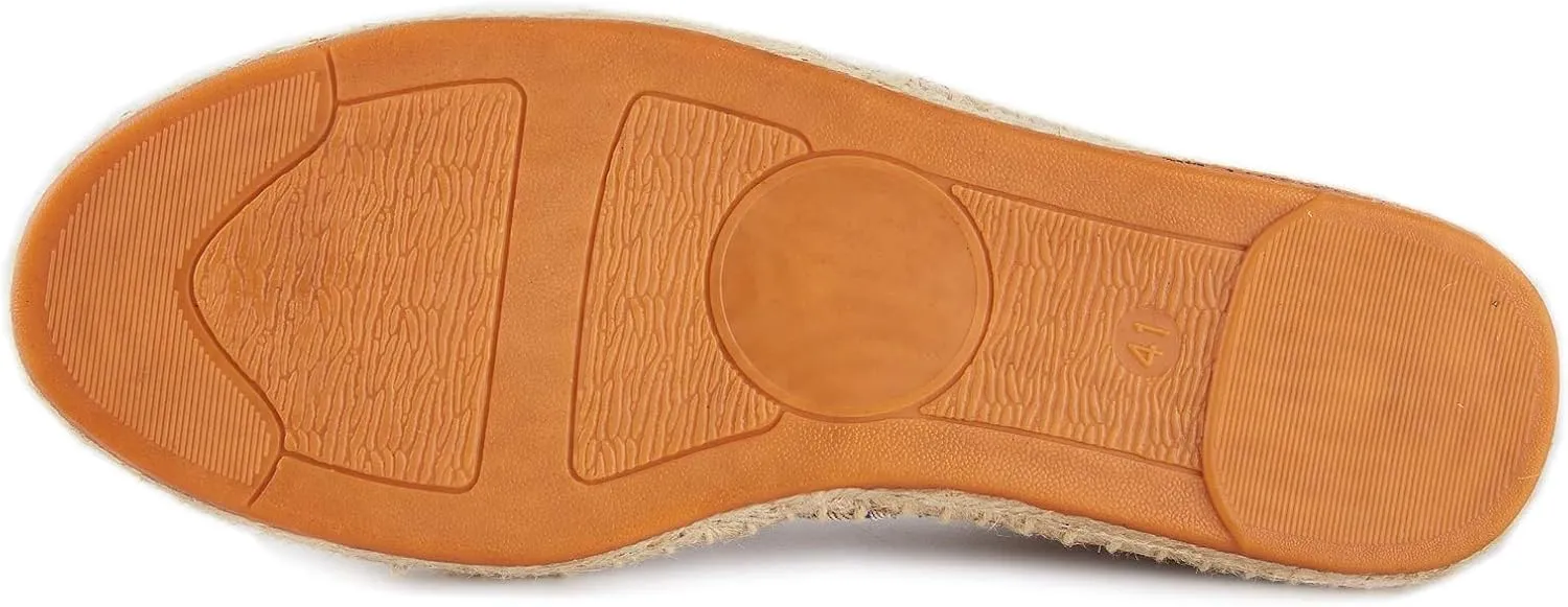 Men's Classic Slip on Flat Espadrilles
