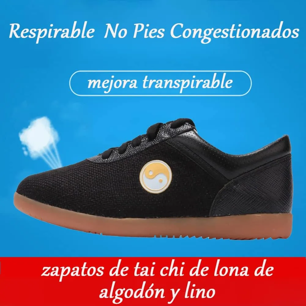 Men's Kung Fu Tai Chi Shoes,Slip-on Style, Casual,Suitable for Indoor/Outdoor use