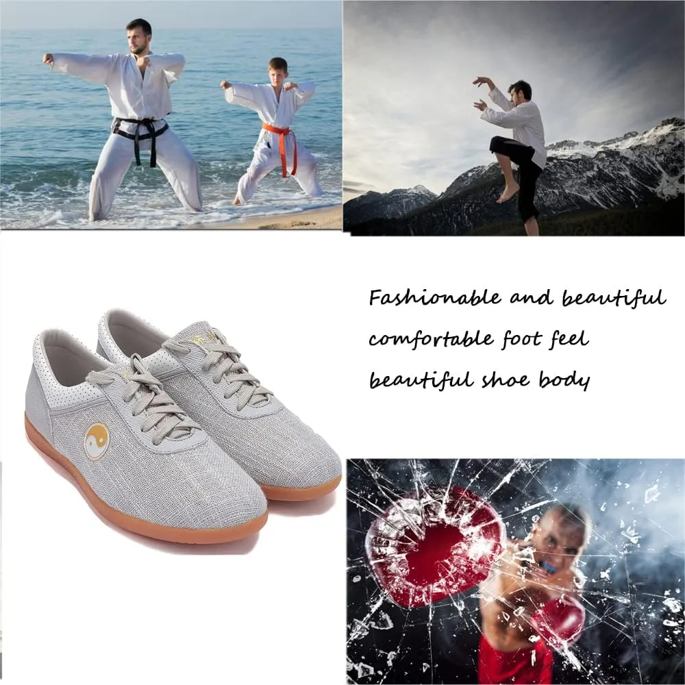 Men's Kung Fu Tai Chi Shoes,Slip-on Style, Casual,Suitable for Indoor/Outdoor use