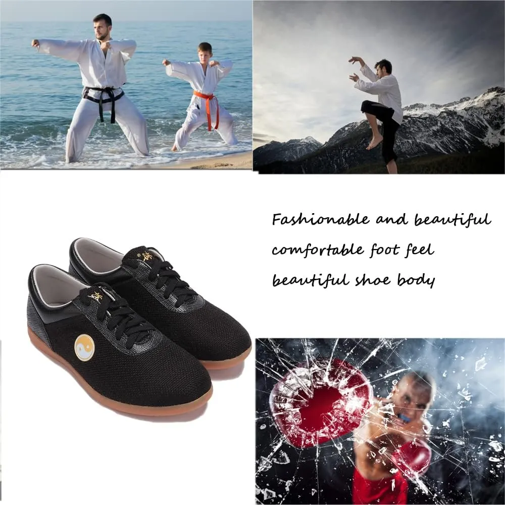 Men's Kung Fu Tai Chi Shoes,Slip-on Style, Casual,Suitable for Indoor/Outdoor use