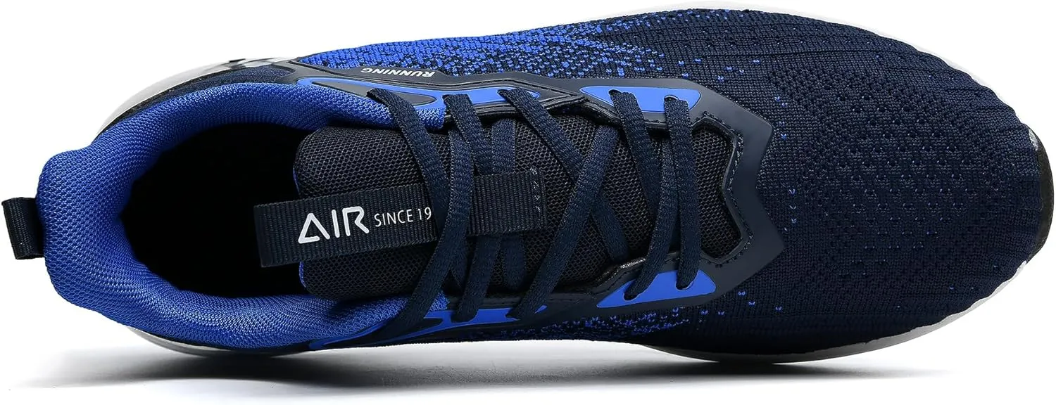Mens Running Shoes Comfortable Walking Tennis Sneakers Lighweight Athletic Shoes for Sport Gym Jogging US 7-12