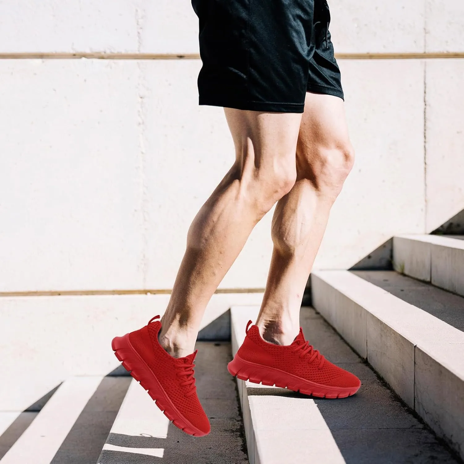 Mens Running Shoes Slip On Tennis Walking Sneakers Workout Athletic Lightweight Casual Sport Shoes