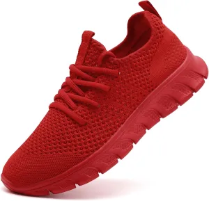 Mens Running Shoes Slip On Tennis Walking Sneakers Workout Athletic Lightweight Casual Sport Shoes
