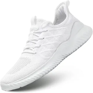 Mens Running Shoes Slip-on Walking Tennis Sneakers Mesh Lightweight Breathable Casual Soft Sole Work Shoes