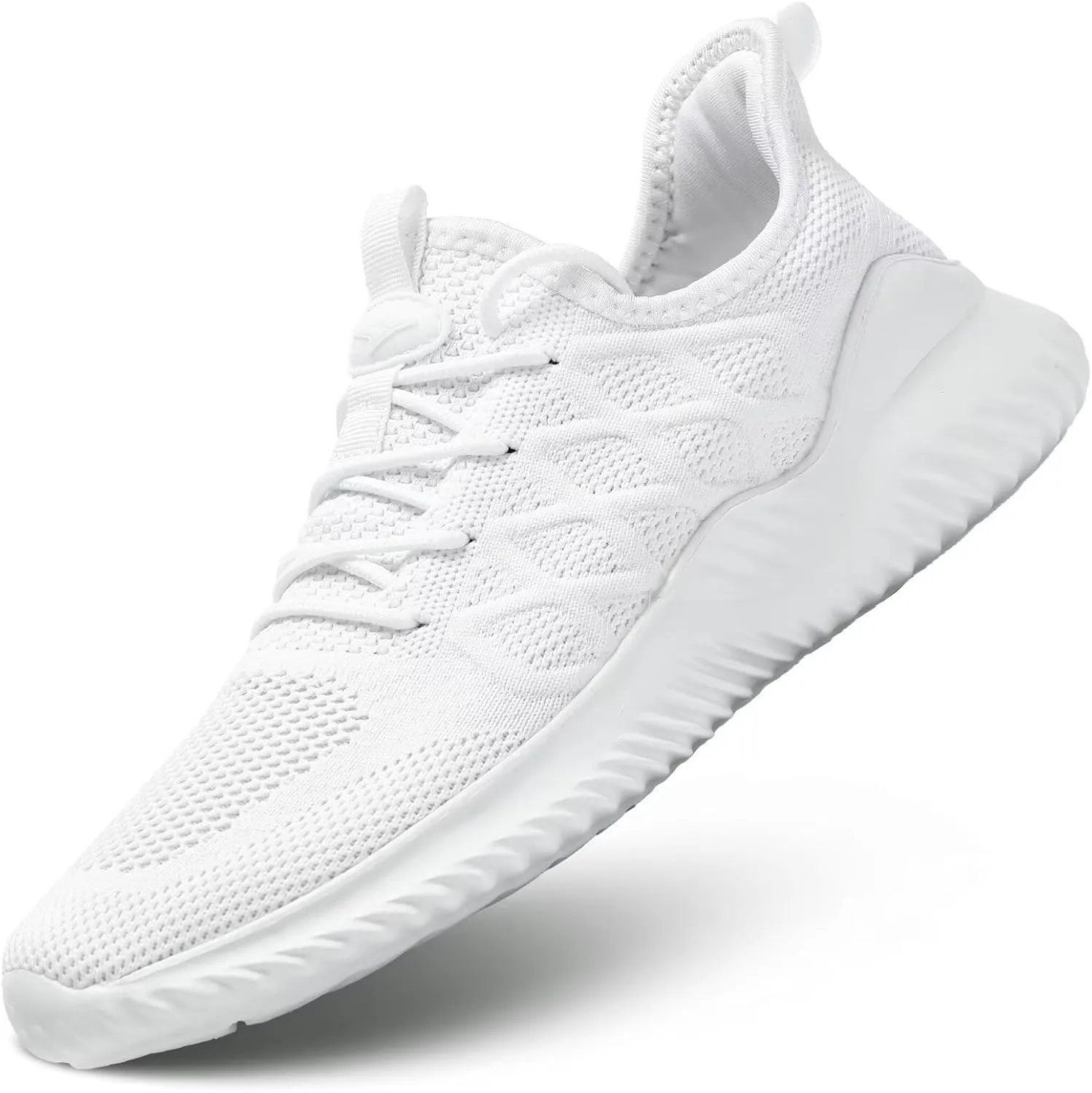 Mens Running Shoes Slip-on Walking Tennis Sneakers Mesh Lightweight Breathable Casual Soft Sole Work Shoes