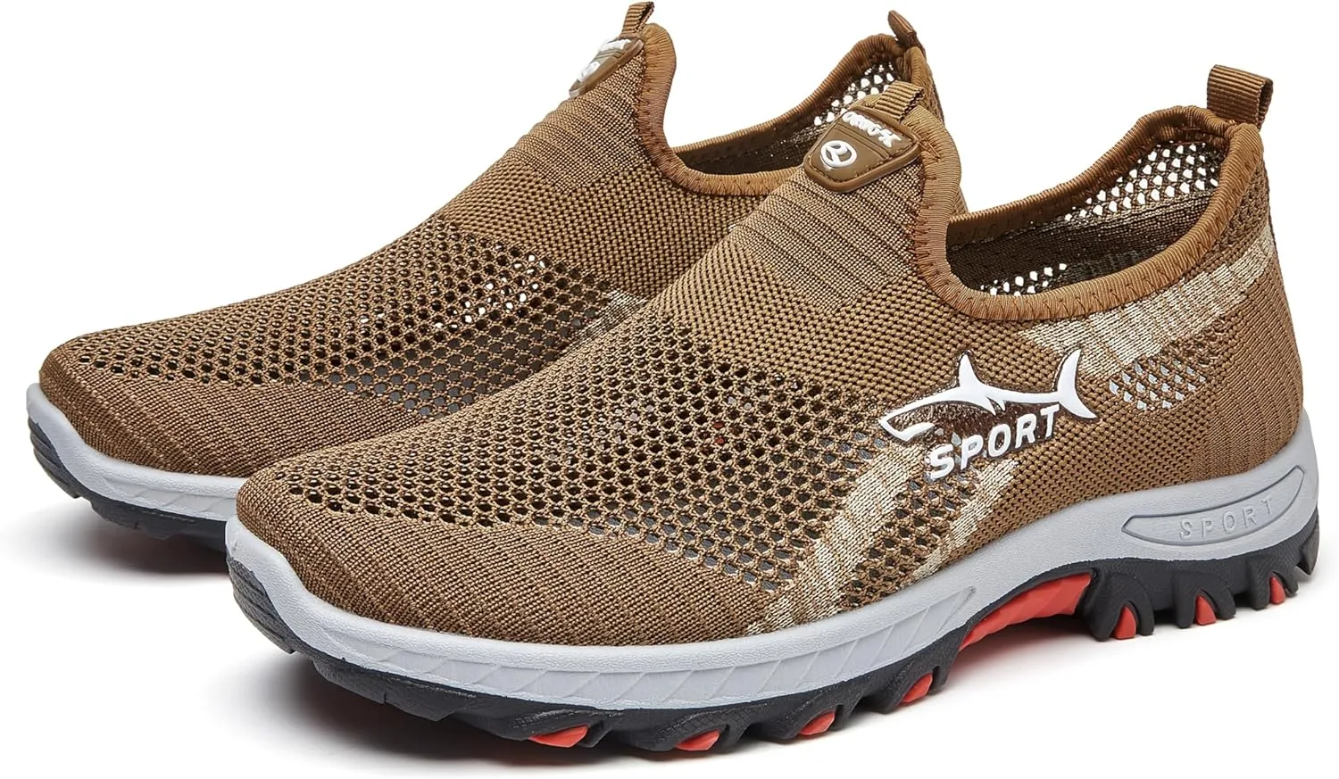 Men's Spring and Summer Sports Shoes are Breathable and Lightweight, with a Soft Rubber Base, Suitable for Daily use
