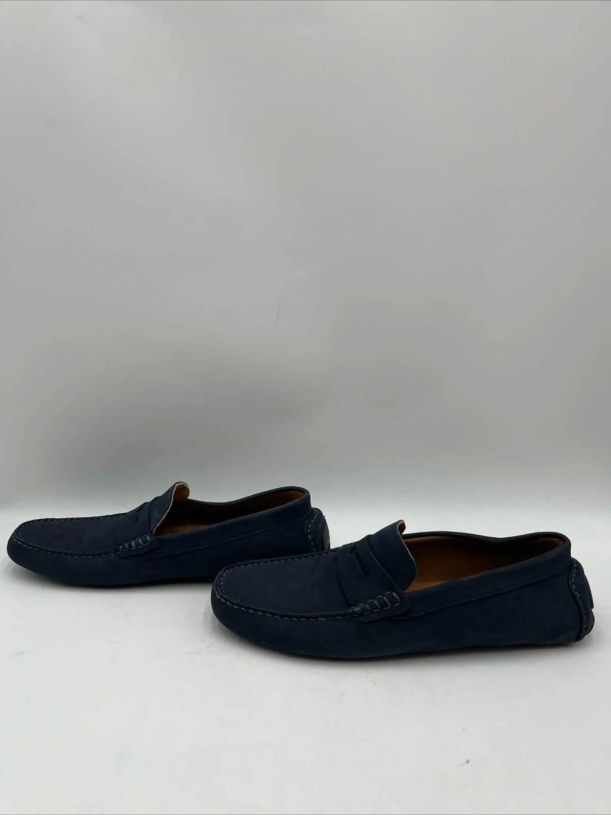 Men’s Vince Camuto Esmail Driving Loafer Navy Blue Size 10M - Very Good