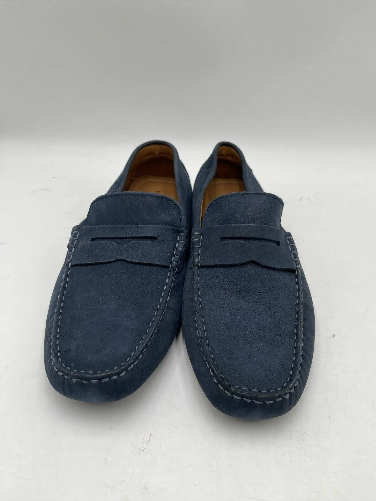 Men’s Vince Camuto Esmail Driving Loafer Navy Blue Size 10M - Very Good