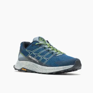 Merrell Moab Flight - Mens Trail Trainer In Poseidon(Blue)