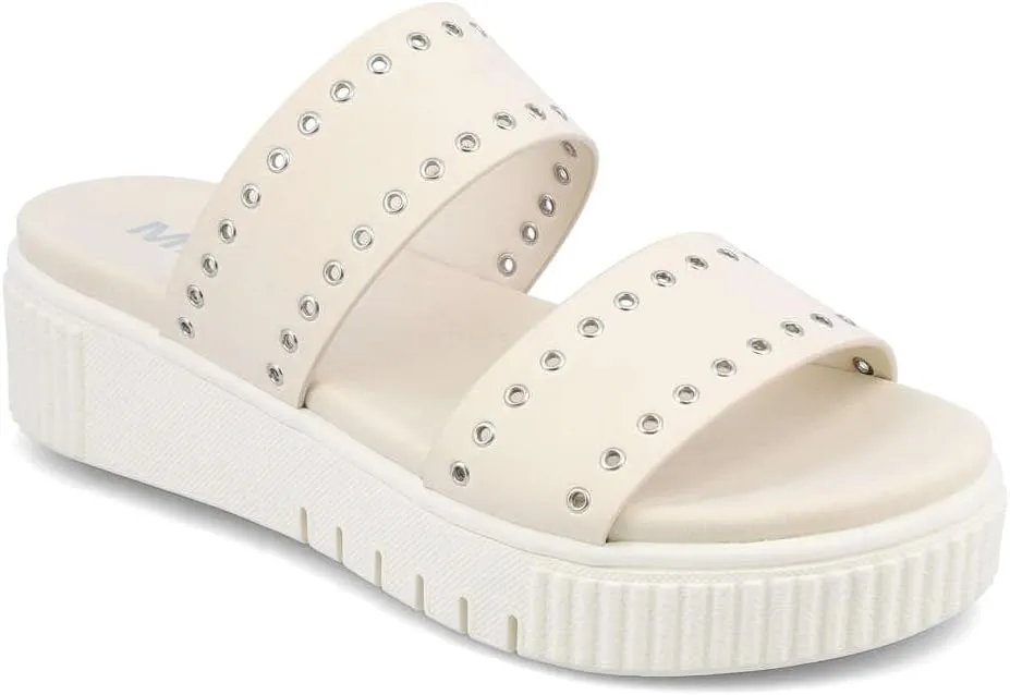 MIA Shoes Lexi Women's Platform Slide Sandals, Sneaker-Bottom