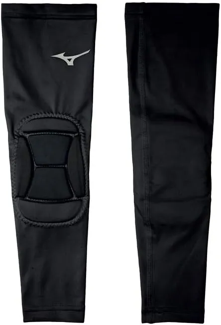 Mizuno MZO Padded Sleeves - Black, Canvas, One Size Fits All, Adults, Unisex