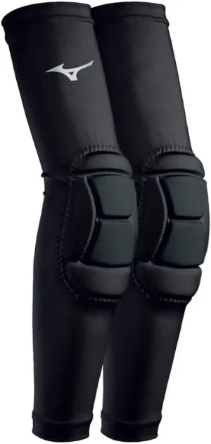 Mizuno MZO Padded Sleeves - Black, Canvas, One Size Fits All, Adults, Unisex