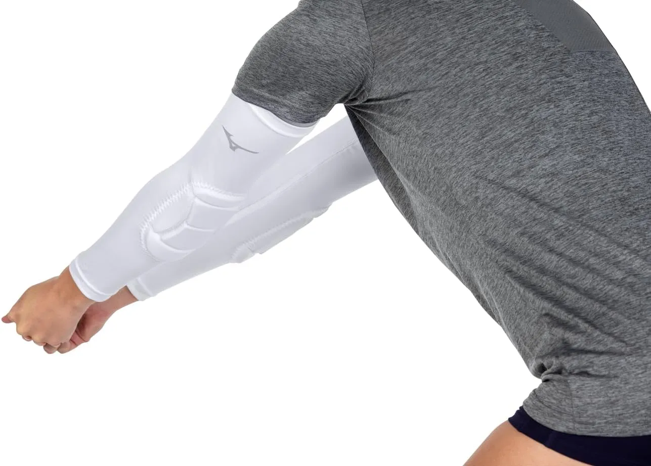 Mizuno MZO Padded Sleeves - Black, Canvas, One Size Fits All, Adults, Unisex
